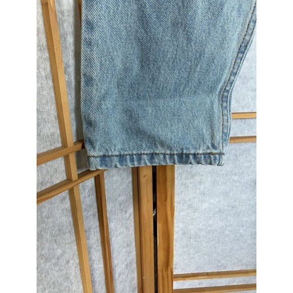 BDG Urban Outfitters Men's 32x32 Dad Slim Taper Fit Jeans Light Wash Blue Cotton - Picture 5 of 11